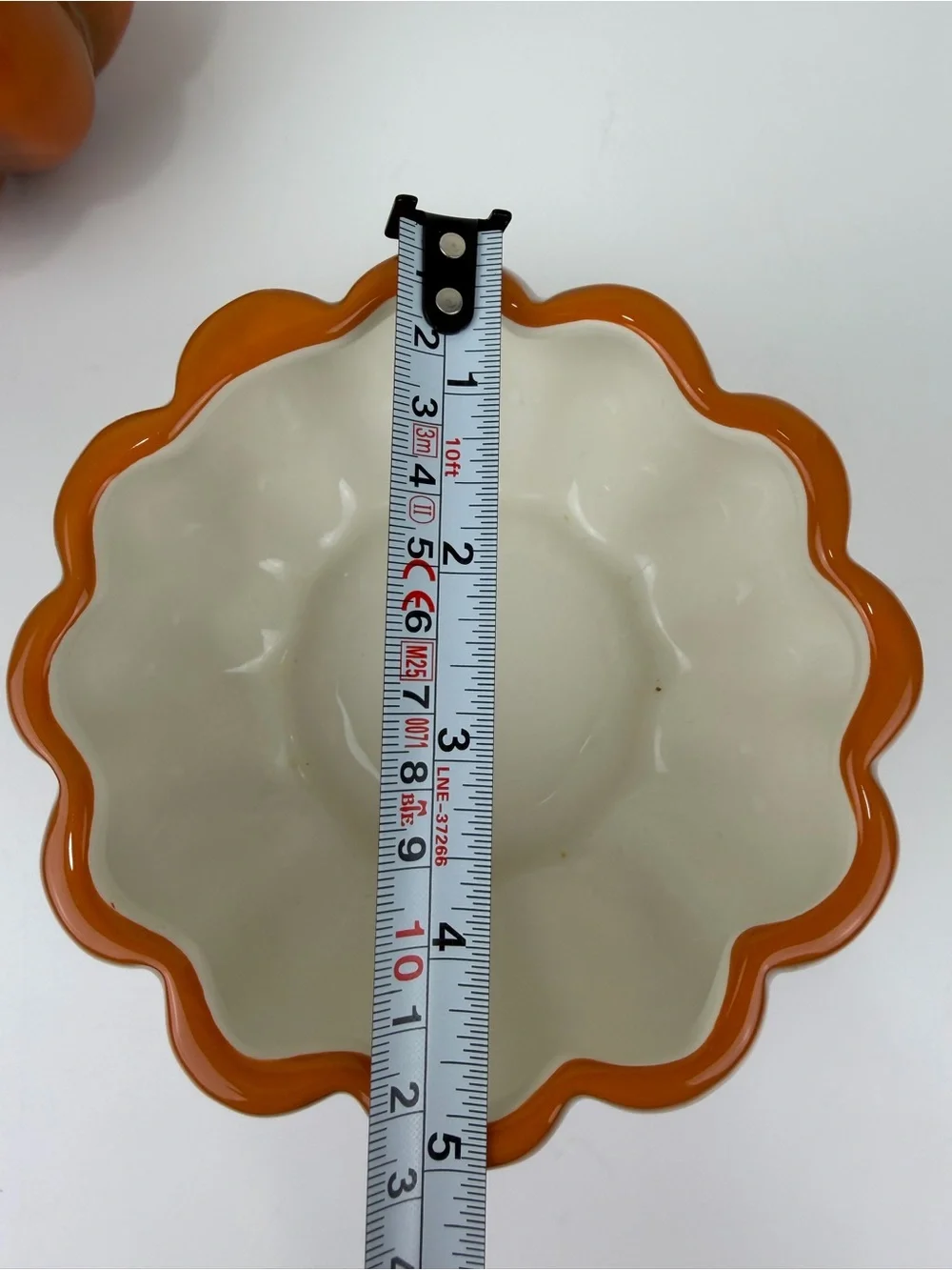 Pier 1 Imports Hand-Painted Dolomite Pumpkin Canister Set of 2 Fall Decor